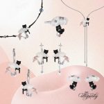 Black Cat Mushroom Jewelry Series