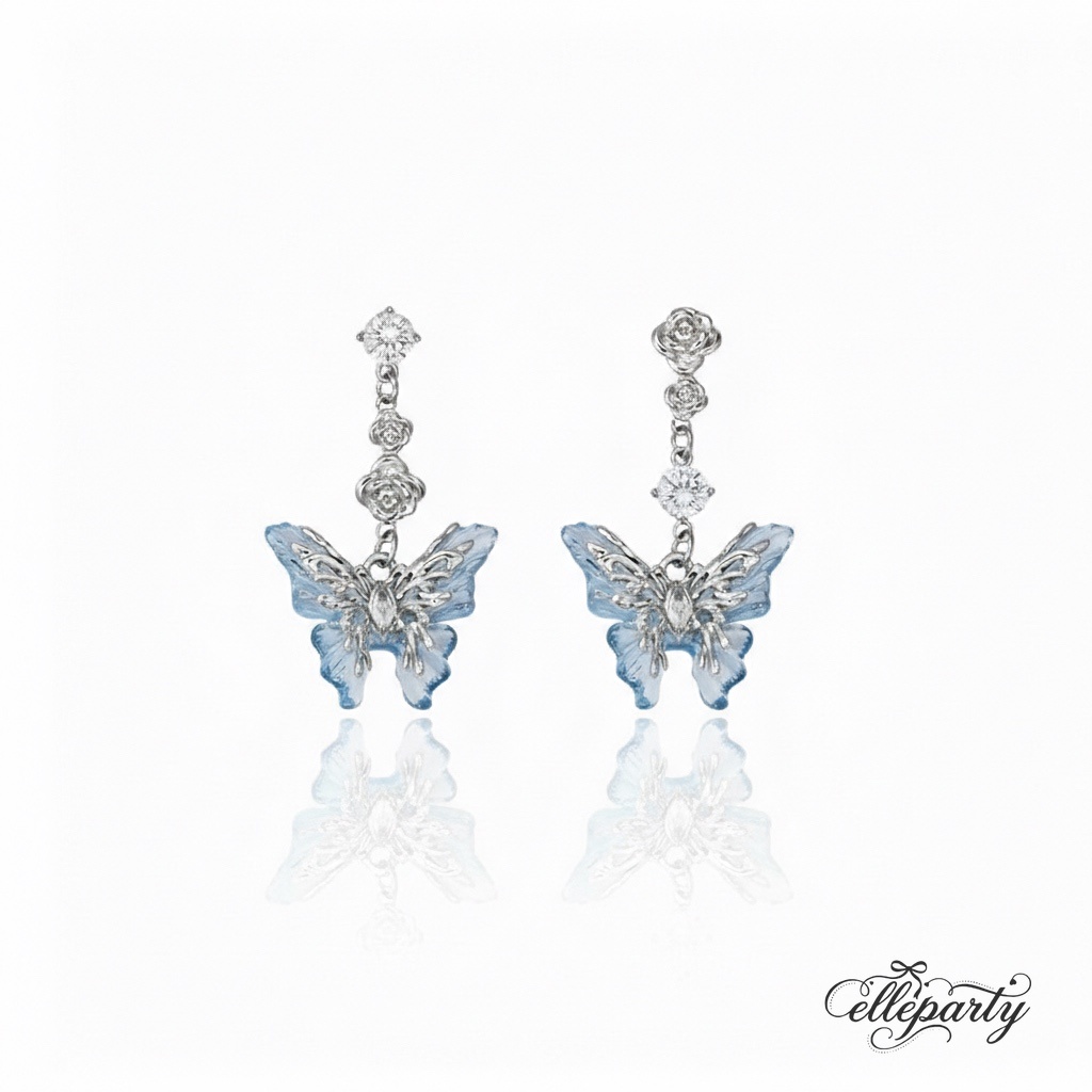 Ice Blue Butterfly Series - Image 3