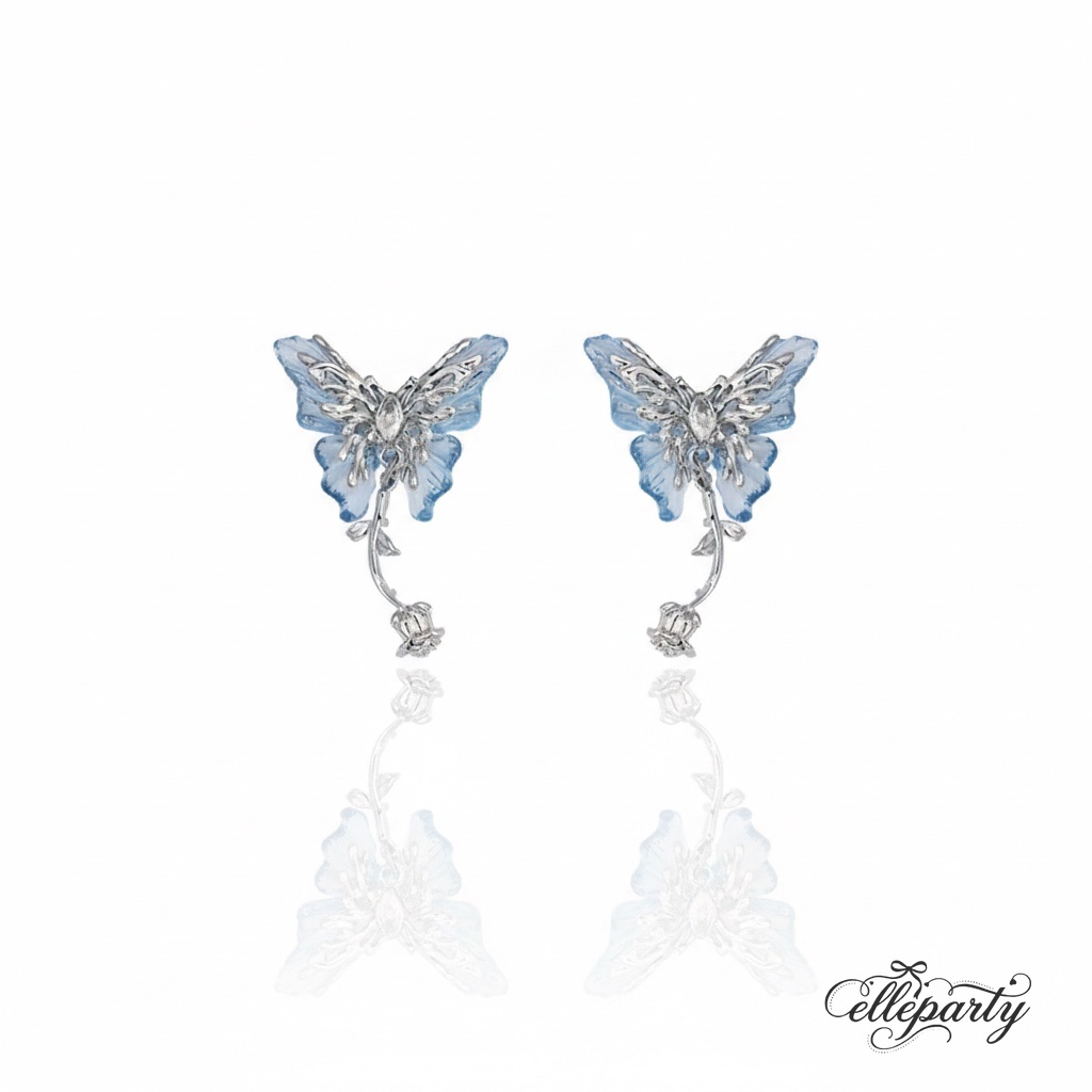 Ice Blue Butterfly Series - Image 4