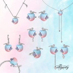 Pink-Blue Gradient Apple Series