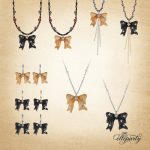 Wooden Bow Jewelry Series