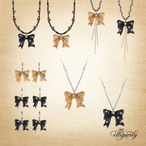 Wooden Bow Jewelry Series