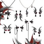 Dark Bat Jewelry Series