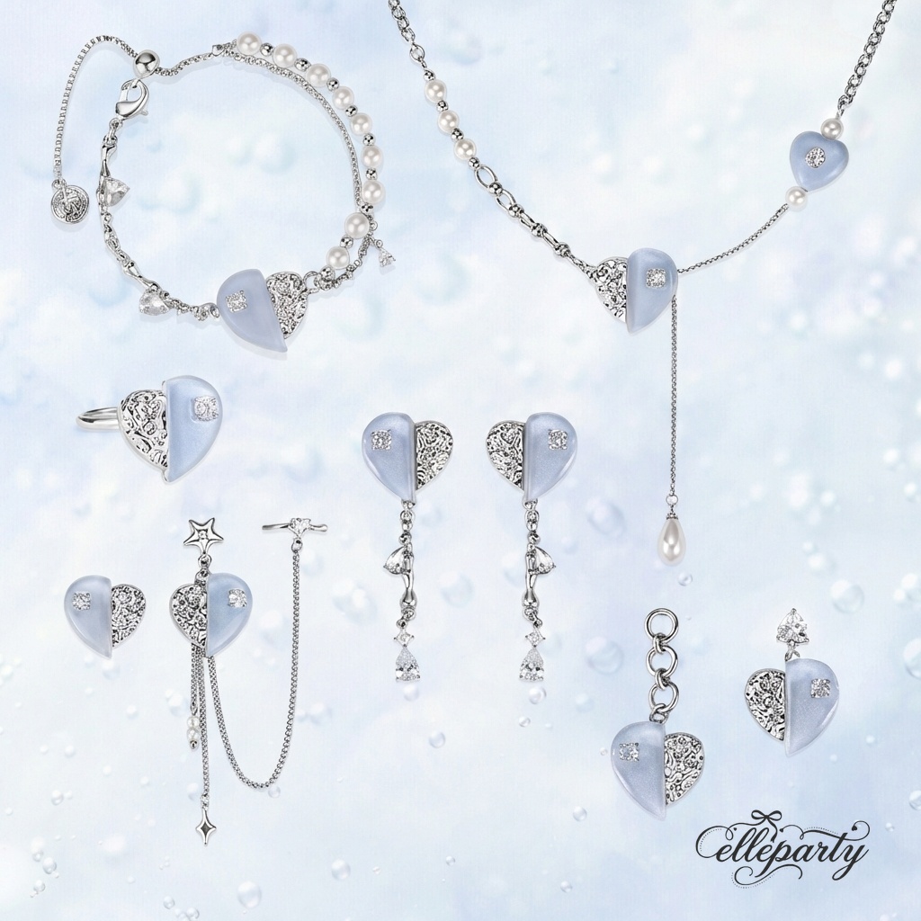 Blue Heart Jewelry Series