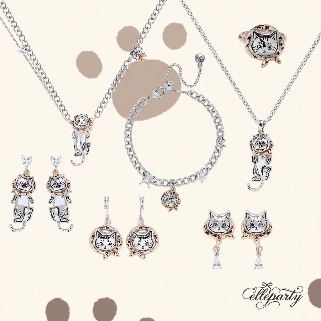 Wrapped Kitty Jewelry Series