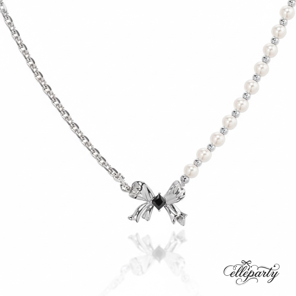 Black Glass Bow Jewelry Series - Image 6