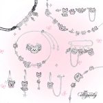Cartoon Puppy Jewelry Series