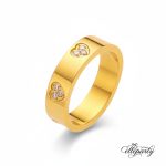 Romantic Heart Pavé Ring
