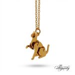 Minimalist Cat Pendant Necklace