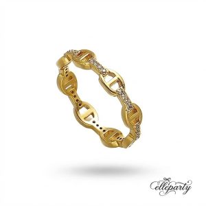 Elegant Chain Link Ring