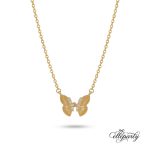 Dainty Butterfly Pendant Necklace