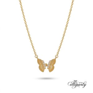 Dainty Butterfly Pendant Necklace