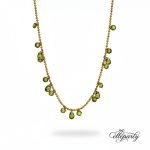 Boho Beaded Gemstone Necklace