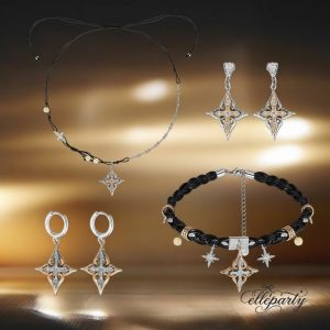 Vintage Star Motif Jewelry Set