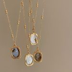 Vintage Rose In The Mirror Necklace