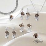 Romantic Rose Bell Jewelry Set