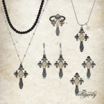 Vintage Retro Cross Jewelry Collection
