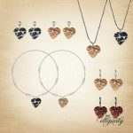 Bold Wooden Heart Jewelry Collection